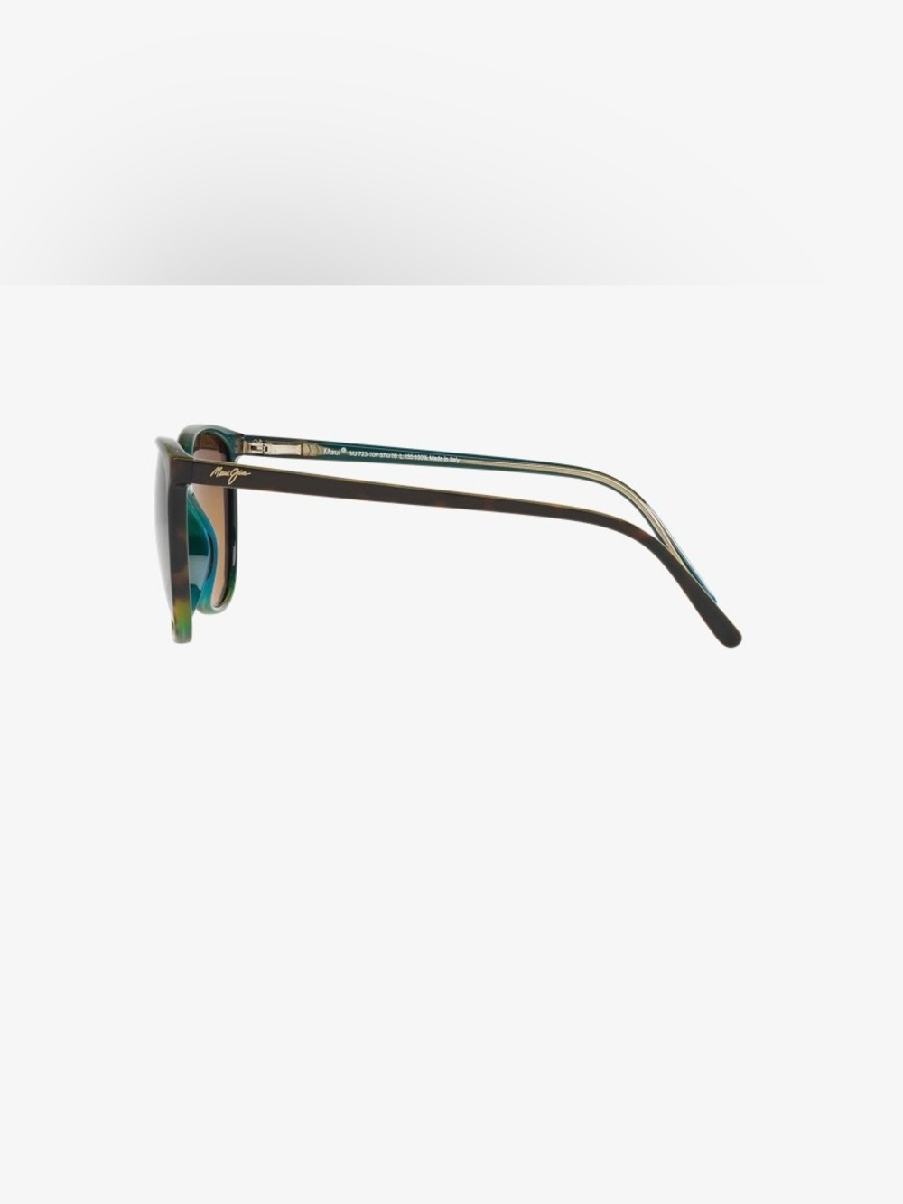 Maui Jim Ocean MJ 723-10P Women's Tortoise Sunglasses Brown Polarized Lenses - Picture 13 of 14